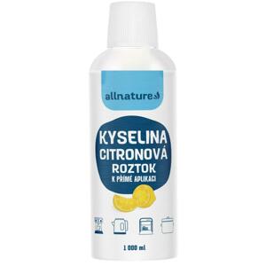 Allnature Kyselina citronová roztok  1000 ml