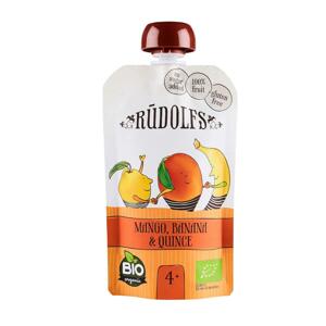 Rudolfs BIO kapsička Mango, banán a kdoule  110 g