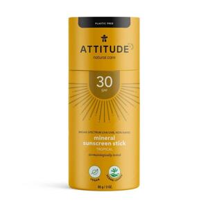 Attitude 100% minerální ochranná tyčinka na celé tělo (SPF 30) s vůní Tropical 60 g