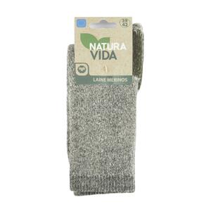 NATURA VIDA PONOŽKY MERINO REGULAR VERT 35-38 1 ks