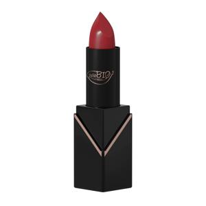 puroBIO cosmetics Matná rtěnka 03 red with faith limited 4 g