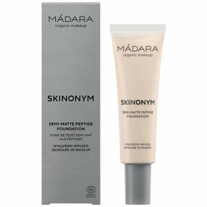 MÁDARA Polomatný Make-up s peptidy SKINONYM, Porcelain 30 ml