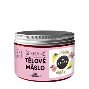 Leros Šlehané tělové máslo růže & heřmánek 150 ml