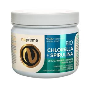 Nupreme BIO Chlorella + Spirulina 1500 ks