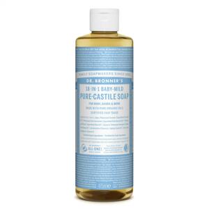 Dr. Bronner's Tekuté universální mýdlo ALL-ONE!, Baby-Mild 475 ml