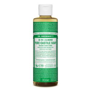 Dr. Bronner's Tekuté universální mýdlo ALL-ONE!, Almond 240 ml