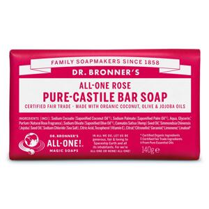 Dr. Bronner's Tuhé mýdlo Rose 140 g