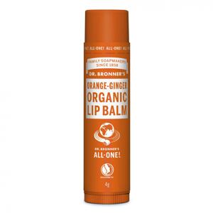 Dr. Bronner's Balzám na rty Orange Ginger 4 g