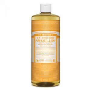 Dr. Bronner's Tekuté universální mýdlo ALL-ONE!, Citrus-Orange 945 ml