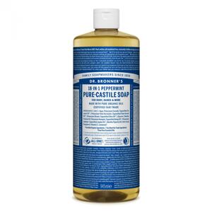 Dr. Bronner's Tekuté universální mýdlo ALL-ONE!, Peppermint 945 ml