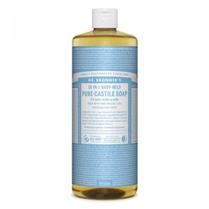 Dr. Bronner's Tekuté universální mýdlo ALL-ONE!, Baby-Mild 945 ml