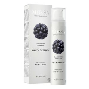 MOSSA Obnovující noční krém, Youth Defence 50 ml