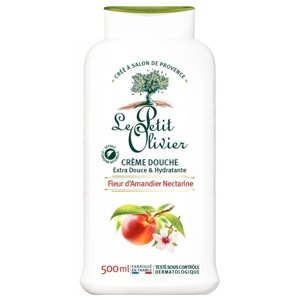 Le Petit Olivier Sprchový krém Mandlový květ a nektarinka 500 ml