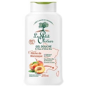 Le Petit Olivier Hydratační Sprchový gel Broskve z Manosque 270 ml