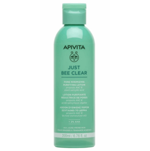 Apivita Just Bee Clear pleťová voda na rozšířené póry a černé tečky 200 ml