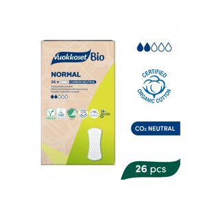 VUOKKOSET BIO Slipové vložky Normal 26 ks