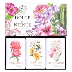 Nesti Dante Dolce Far Niente dárková sada mýdel 3x150 g