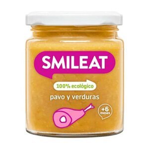 SMILEAT BIO příkrm krůta se zeleninou s extra panenským olivovým olejem 6m+ 230g