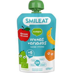 SMILEAT BIO kapsička broskev, banán, jablko a hruška 6m+ 100g