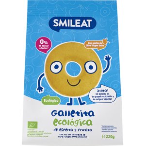 SMILEAT Organic špaldové a ovocné sušenky 220 g