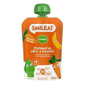 SMILEAT BIO kapsička hruška, karotka a banán 6M+ 100g