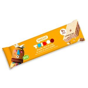 SMILEAT BIO celozrnná oplatka s kakaovou náplní s agáve 30g
