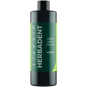 Herbadent Forte Bylinná ústní voda s fluoridy 400 ml