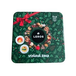 Leros Voňavá zima dárkové balení zelené 9x6 sáčků