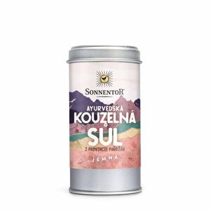 Sonnentor Ayurvédská kouzelná sůl jemná dóza 120g