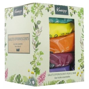 KNEIPP sada perlivých tablet do koupele 5x80 g