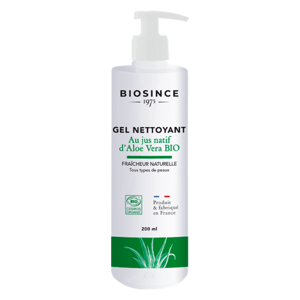 GRAVIER BIOSINCE 1975 čistící pleťový gel Aloe Vera BIO 200 ml