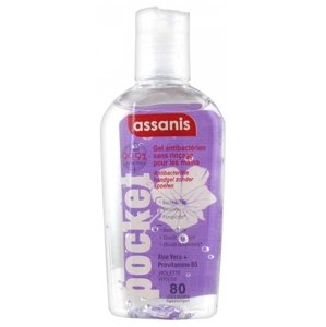 Assanis antibakteriální gel na ruce 80ml Druh: Violette (Fialka)