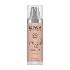 Lavera lehký tekutý make-up s kyselinou hyaluronovou 02 Cool Ivory 30ml exp 6/2024