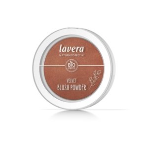 Lavera Sametová pudrová tvářenka 03 Cashmere Brown 4,5 g