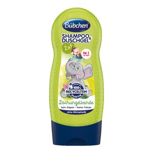 BÜBCHEN Kids sprchový gel 2v1 Partička z džungle 230 ml