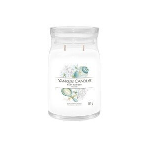 Yankee Candle Signature Baby Powder vonná svíčka 567 g