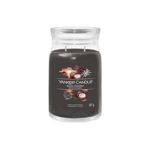 Yankee Candle Signature Black Coconut vonná svíčka 567 g