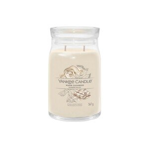 Yankee Candle Signature Warm Cashmere vonná svíčka 567 g