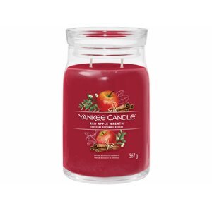 Yankee Candle Signature Red Apple Wreath vonná svíčka 567 g