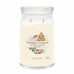 Yankee Candle Signature Spun Sugar Flurries vonná svíčka 567 g