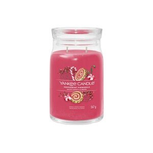 Yankee Candle Signature Peppermint Pinwheels vonná svíčka 567 g