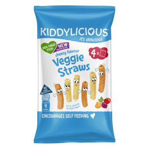 Kiddylicious, Velká Británie KIDDYLICIOUS Tyčinky Sýrové multipack 4x12 g, 9m+