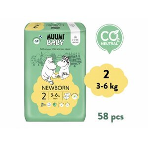 Muumi Baby 2 Newborn 3–6 kg 58 ks