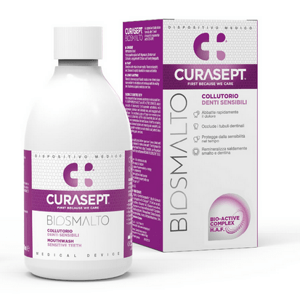 Curasept BIOSMALTO Sensitive ústní voda 300 ml