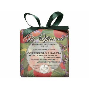 Nesti Dante Gli Officinali Fruit of the strawberry bush and Sage mýdlo 200 g