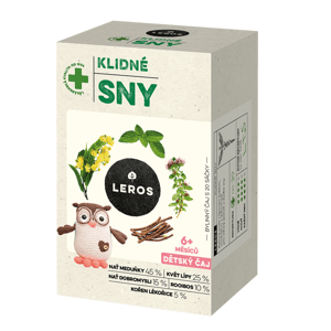 Leros dětský čaj Klidné sny nálevové sáčky 20x1,5g