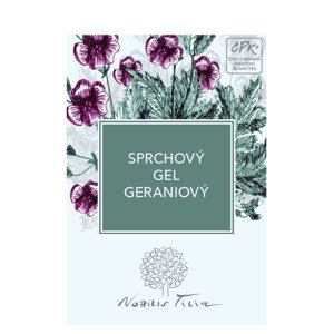 Nobilis Tilia Geraniový sprchový gel 3 ml - VZOREK