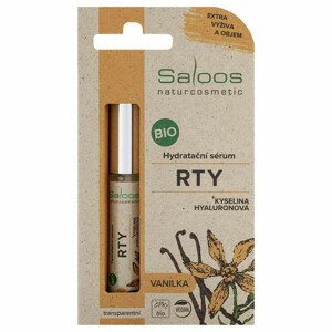 Saloos Bio Hydratační sérum na rty – Vanilka 7 ml