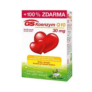 GS Koenzym Q10 30 mg 30+30 kapslí