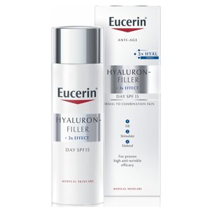 Eucerin Hyaluron-Filler + 3x Effect denní krém pro normální až smíšenou pleť 50 ml